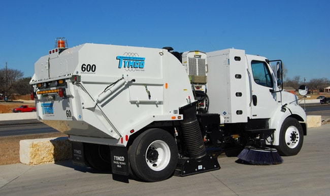 NAPSA Power Sweeping - Phoenix, Arizona - Tymco