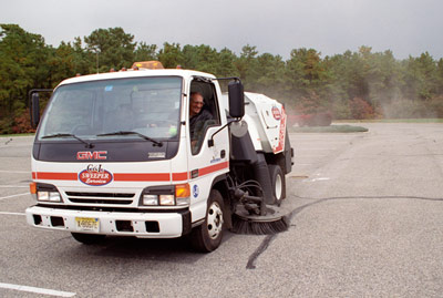 Stockton-Modesto Street & Lot Power Sweeping