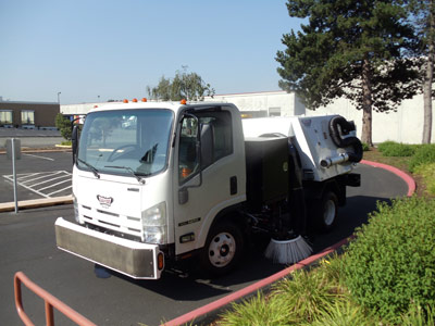 Georgetown Street & Lot Power Sweeping