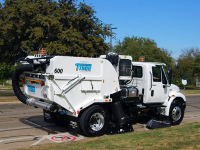 Amarillo Street & Lot Power Sweeping