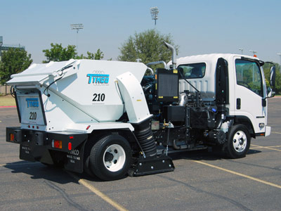 San Antonio Street & Lot Power Sweeping