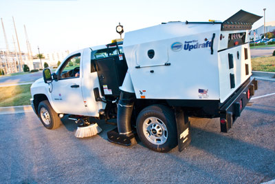 Baton Rouge Street & Lot Power Sweeping