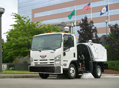 Raptor Edge City Hall Street Sweeping