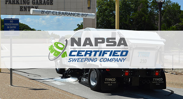 NAPSA Certified Sweeping Company Banner
