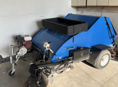 T500 Pull Behind Sweeper